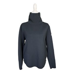 Nike Sportswear Women’s Black Athletic Pullover Hi-Lo Sweater